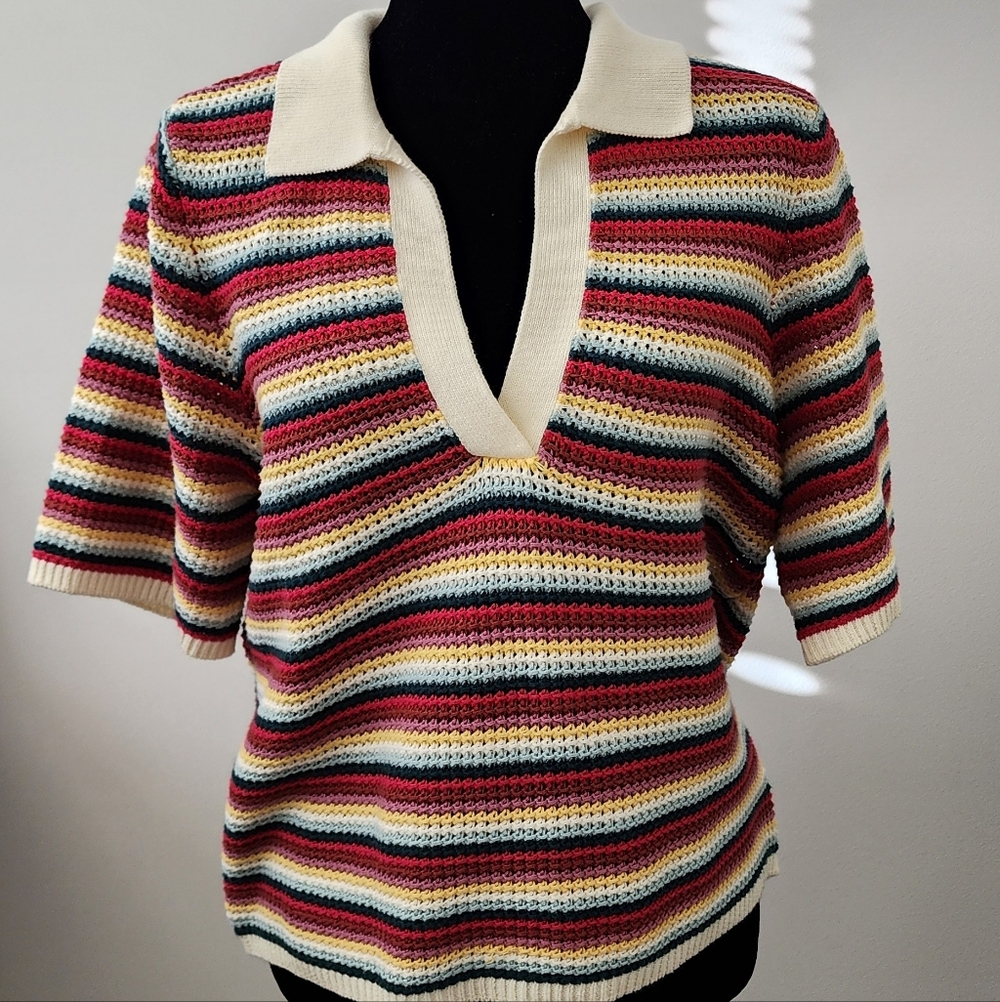 Marine Layer Knit Top - Multi Color NWT